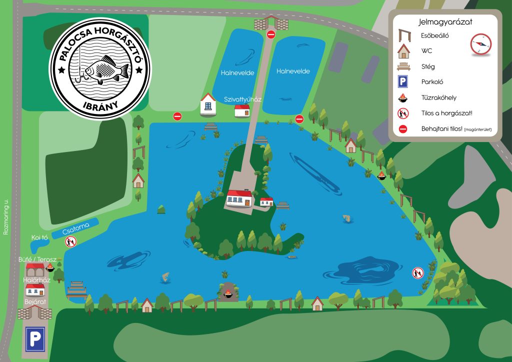 Palocsa horgásztó és horgászfelszerelés bérlés